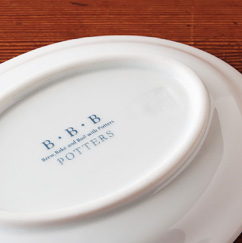 B・B・B POTTERS オリジナル豆皿