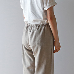 fog linen work フォグリネンワーク オワーズパンツ