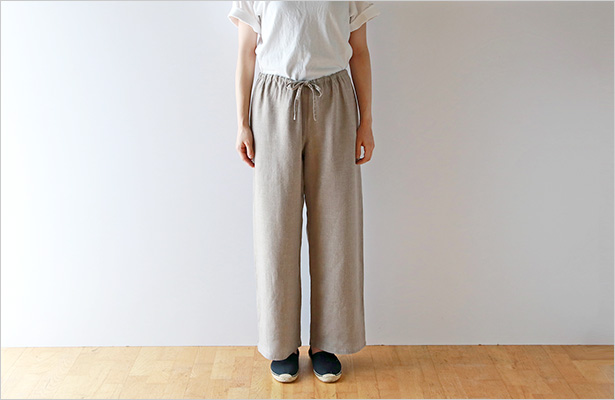 fog linen work フォグリネンワーク オワーズパンツ