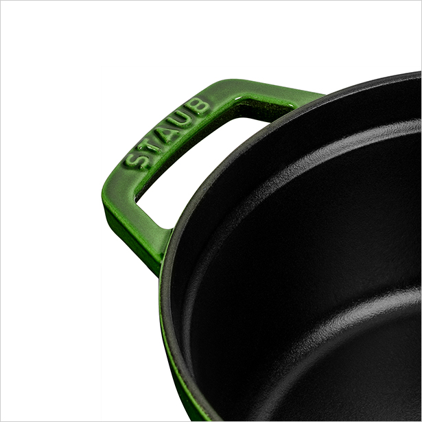 ストウブ フォレストココット ラウンド 20cm バジルグリーン (数量限定)