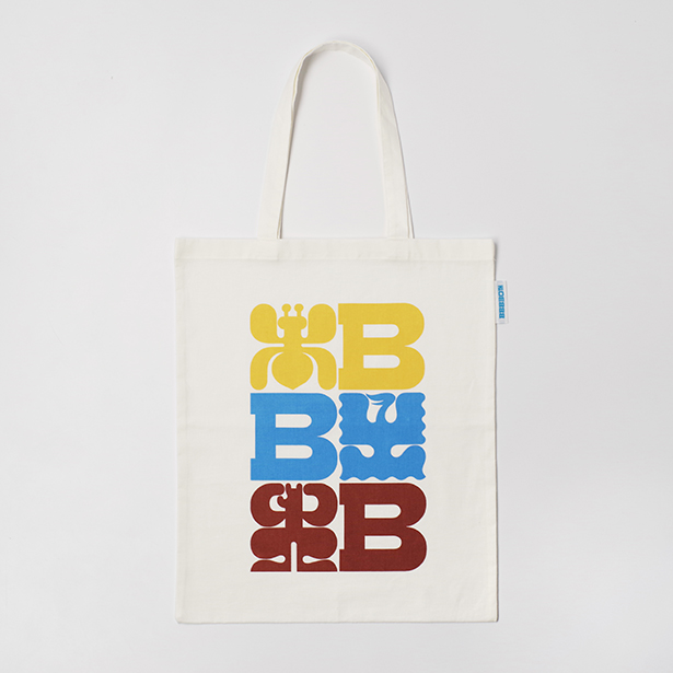 BBB 30th トートバッグ ロゴ
