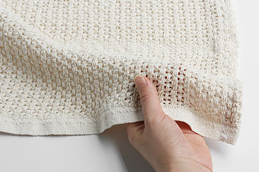 Barker Textile コットンブランケット スモール