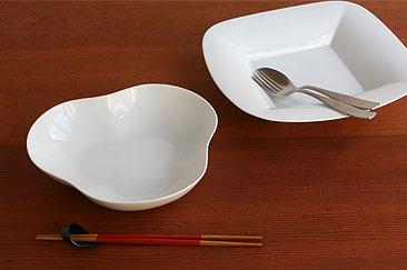 SOBOKAIの白い食器