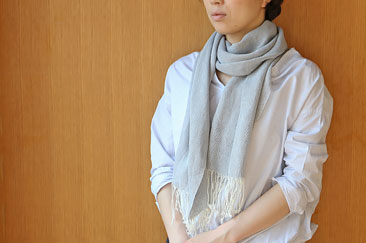 SASAWASHI シルク和紙ストール