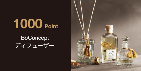 1,000 Point BoConcept ディフューザー